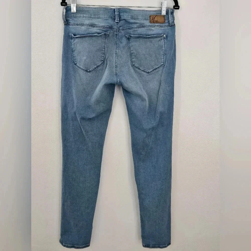 Mavi Jeans Co Emma Slim Boyfriend Light‎ Wash Denim Jeans Women's Size 28 32 - Picture 2 of 11
